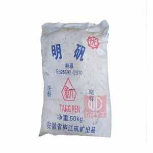 明礬，工業(yè)明礬，KAl(SO?)?·12H?O